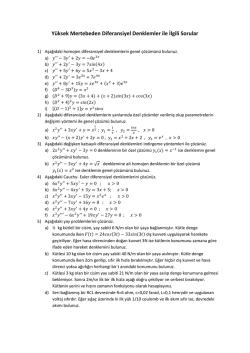 Mat-3 Alıştırma 5