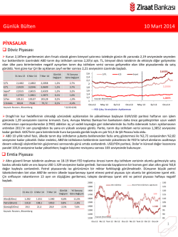 G&uuml;nl&uuml;k B&uuml;lten 10 Mart 2014