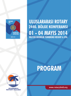 2013 konferans programı.FH11