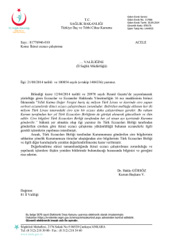 81776946-010 ACELE Konu: İkinci eczacı &ccedil;alıştırma