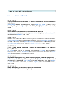 Paper 12: Smart Grid Communications