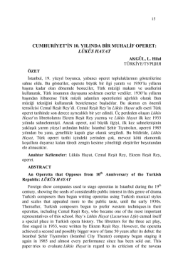 l&uuml;k&uuml;s hayat