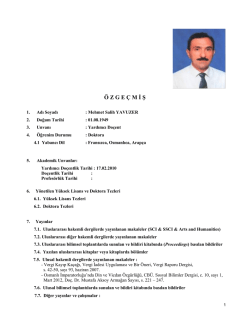 Y&Uuml;KSEK&Ouml;ĞRETİM KURULU