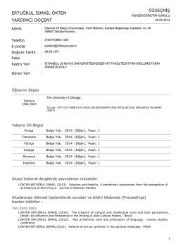 Detaylı &ouml;zge&ccedil;miş i&ccedil;in tıklayınız - İstanbul 29 Mayıs &Uuml;niversitesi