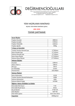BI&Ccedil;AKLI YEM KIRMA MAKİNASI (Şaftlı)