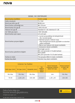 teknik &ouml;zellikler