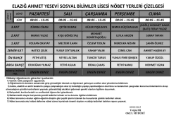 9 şubat&acute;tan ge&ccedil;erli &ouml;ğretmenlerin n&ouml;bet listesi i&ccedil;in l&uuml;tfen tıklayınz.