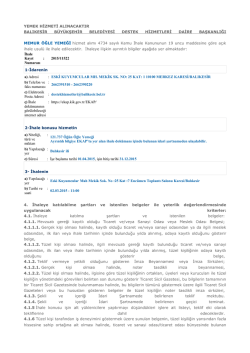 Dosya - Balıkesir Belediyesi