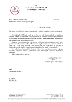 65894265/903/1584315 12/02/2015 Konu: &Ouml;z&uuml;r Durumu Ye