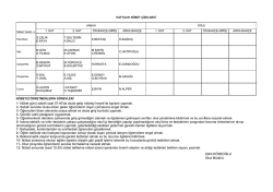 Zahit K&Ouml;SEOĞLU Okul M&uuml;d&uuml;r&uuml; 1- N&ouml;bet g&uuml;n&uuml; sabah saat 07:40`da