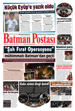 m&uuml;himmatı Batman`dan ge&ccedil;ti Kadın s&uuml;r&uuml;c&uuml; direği devirdi