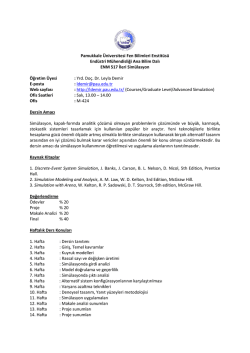 Ders İ&ccedil;eriği - LEYLA DEMIR