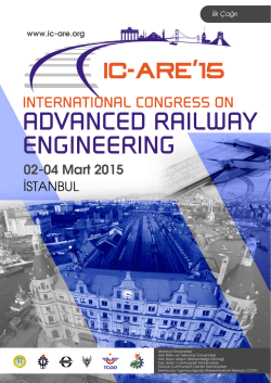 Bildiri Çağrısını görüntülemek için tıklayınız.