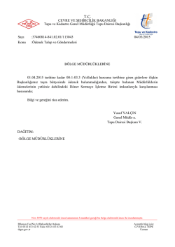 04.03.2015 tarih ve 113043 sayılı yazı.