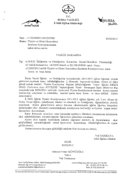 .r Å _. TİC - Bursa İl Milli Eğitim Müdürlüğü