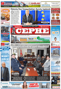 D&ouml;nmez`den `&Ouml;nse&ccedil;im` değerlendirmesi