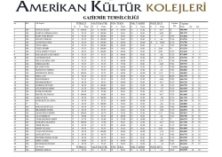 GAZİEMİR ORTAOKUL m - Amerikan Kültür Koleji