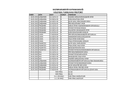 kazımkarabekir kaymakamlığı voleybol turnuvası fikst&uuml;r&uuml;