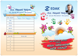 Ecz. Hayati Yal&ccedil;ın Ecz. Hayati Yal&ccedil;ın