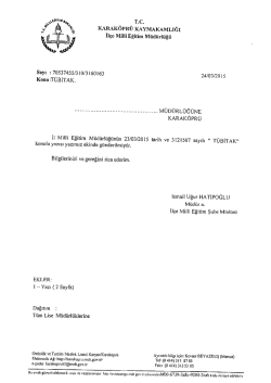 OneTouch 4.6 Scanned Documents - Kayseri Milli Eğitim M&uuml;d&uuml;rl&uuml;ğ&uuml;