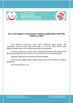 A&ccedil; - T&uuml;rkiye Kamu Hastaneleri Kurumu