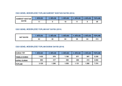 EGO Ara&ccedil;larının Hareket Noktası, Hat ve Durak Sayıları