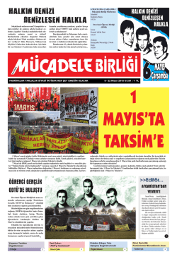 Mizanpaj 1 - M&uuml;cadele Birliği