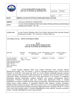 Firuzk&ouml;y Mahallesi Hilmi &Uuml;nal Caddesi Deliorman Parkı i&ccedil;erisinde