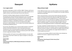 Balıkesir Cunda (Denetim Formasyonu Kazandırma Semineri)