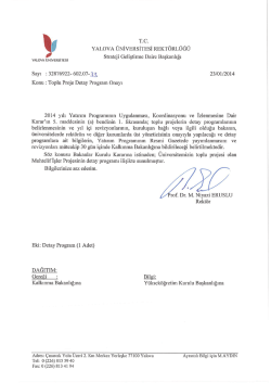 EK101 - Uludağ &Uuml;niversitesi Tıp Fak&uuml;ltesi