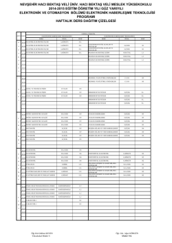 Elektronik Haberleşme Teknolojisi