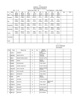 3-B - Bornova Koleji