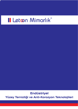 END&Uuml;STRİYEL Katalog PDF