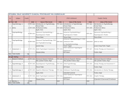 ıstanbul bılgı unıversıty clınıcal psychology ma currıculum