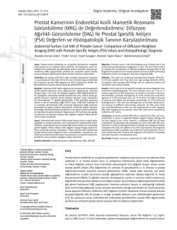 Full Text (PDF) - Istanbul Medical Journal