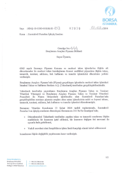 BORSA iSTANBUL