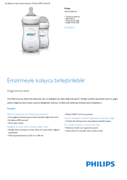 Product Leaflet: 2 Natural biberon 260 ml/9 oz Natural