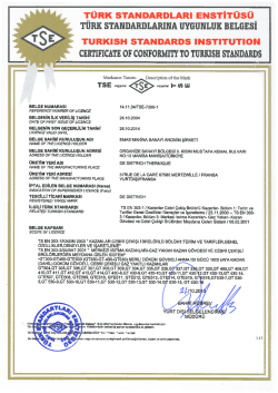 Ij&uuml;RK STANDARDLARI ENSTİT&uuml;S&uuml;