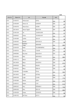 EB Sınıfları i&ccedil;in TIKLAYIN