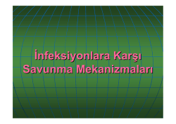 3-Inf. karşı savunma mekanizmaları