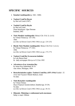 specıfıc sources - Recording Pioneers