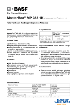MasterRoc® MP 355 1K