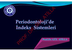 PROF. DR. G&Uuml;L ATİLLA