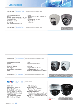 IR Dome Kameralar