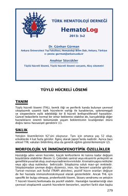 HematoLog - Türk Hematoloji Derneği