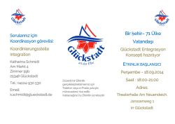Bir Şehir&ndash; 71 &Uuml;lke Vatandaşı