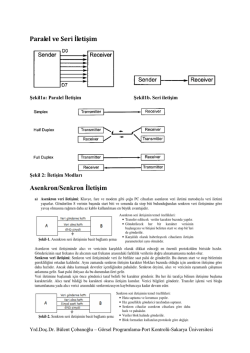 Paralel ve Seri İletişim