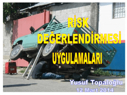 Risk Değerlendirmesi