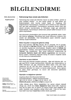 BİLGİLENDİRME