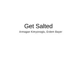 Armagan Kimyonoglu, Erdem Bayer
